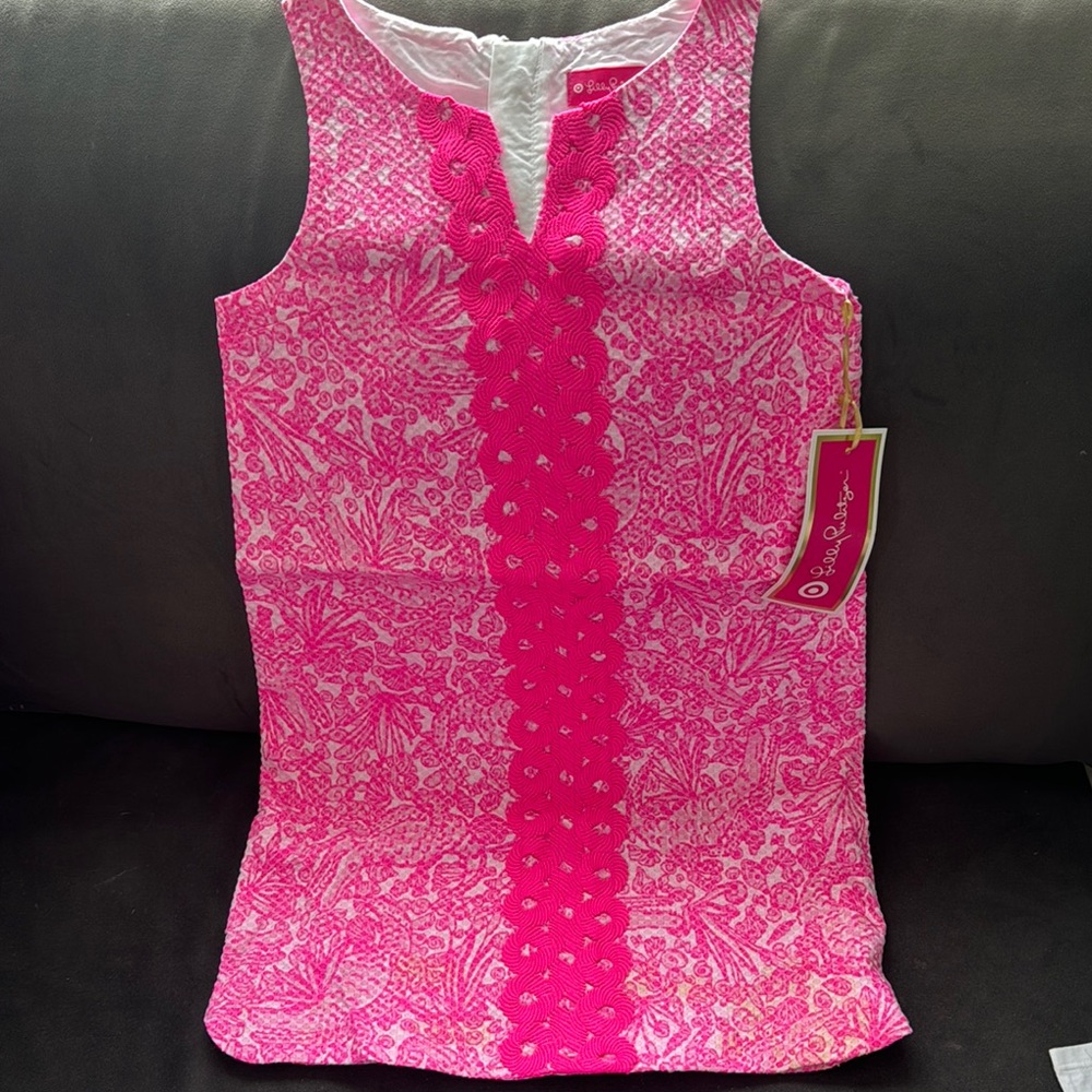 Lilly Pulitzer Pink Girls Dress - Size M